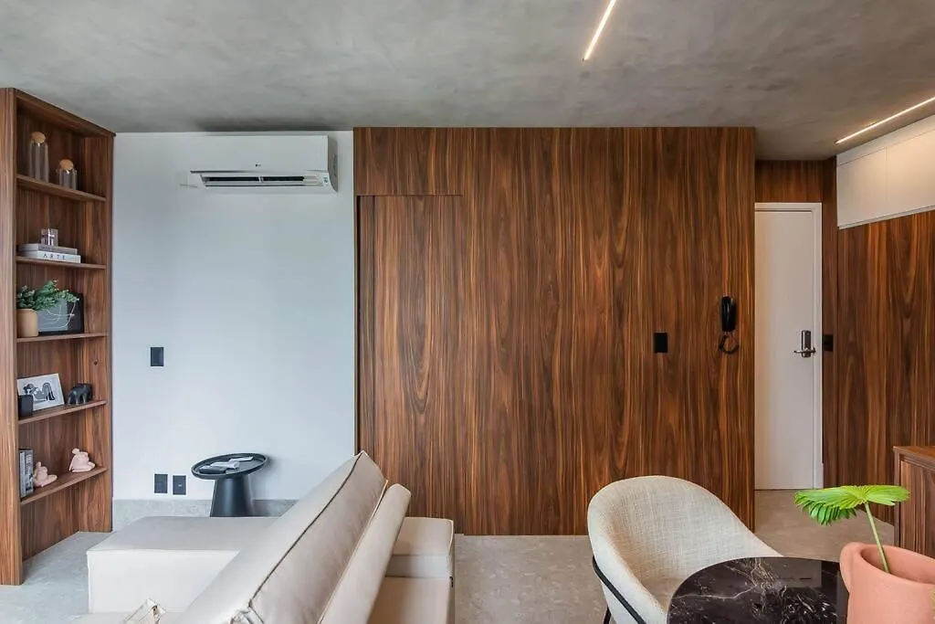 Studio Luxo Faria Lima Arthur Casas Ferreira Lobo Sao Paulo Apartment