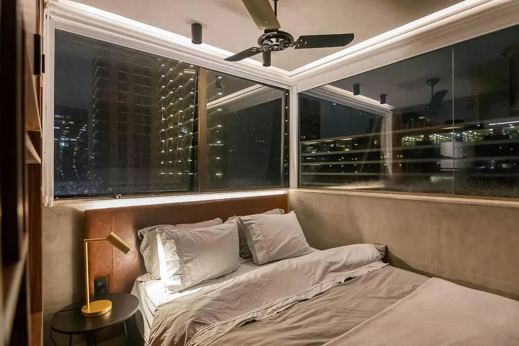 Apartment Studio Luxo Faria Lima Arthur Casas Ferreira Lobo Sao Paulo Brazil