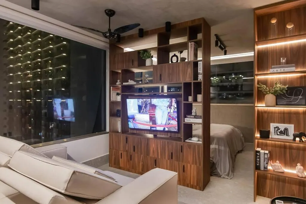 Studio Luxo Faria Lima Arthur Casas Ferreira Lobo Sao Paulo Apartment