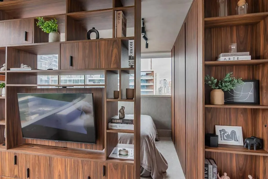 Apartment Studio Luxo Faria Lima Arthur Casas Ferreira Lobo Sao Paulo