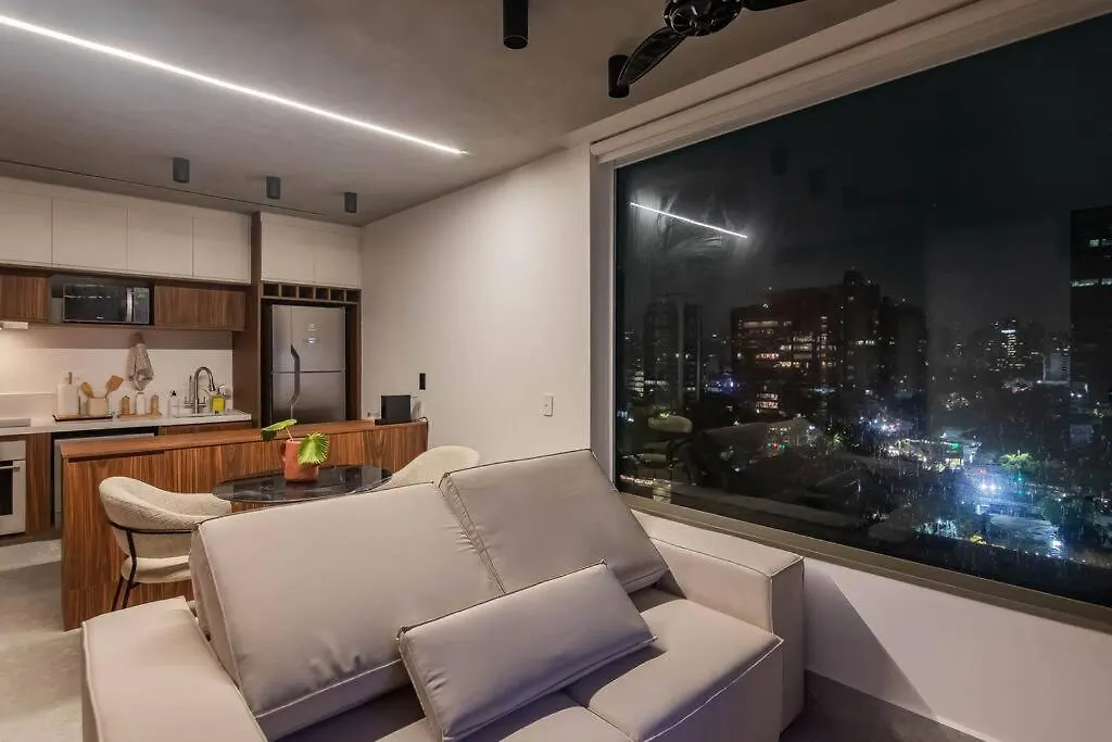 Studio Luxo Faria Lima Arthur Casas Ferreira Lobo Sao Paulo Apartment