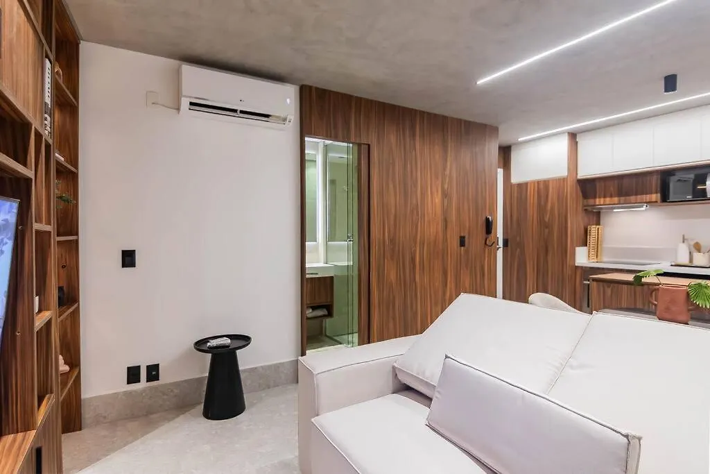 Studio Luxo Faria Lima Arthur Casas Ferreira Lobo Sao Paulo Apartment