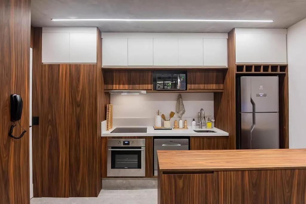 Appartamento Studio Luxo Faria Lima Arthur Casas Ferreira Lobo San Paolo Brasile