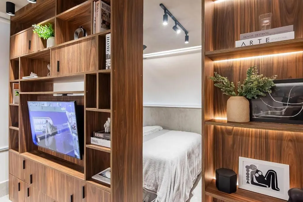 סאו פאולו Studio Luxo Faria Lima Arthur Casas Ferreira Lobo 0*, סאו פאולו